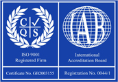 ISO 9001 Quality Assured Service